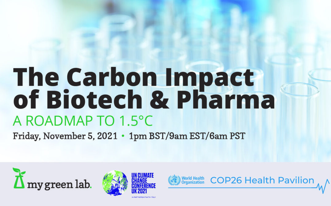 The Carbon Impact of Biotech and Pharma: A Roadmap to 1.5°C